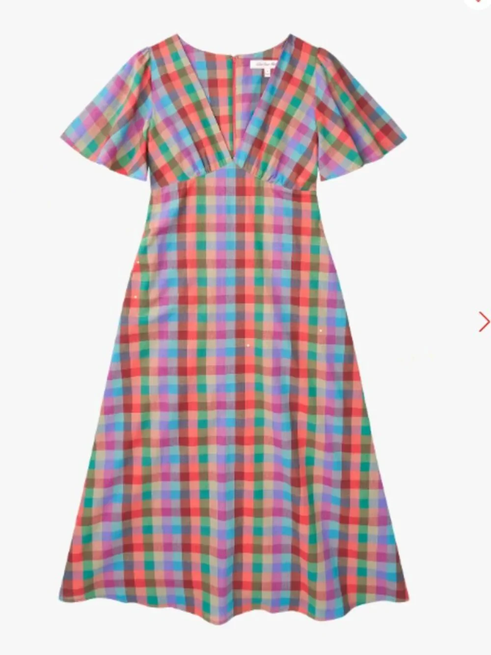 Grace Dress Lisa Says Gah - Colorburst Plaid - Picture 2 of 5